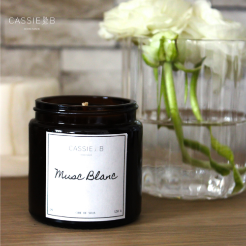 Bougies parfumées Musc blanc