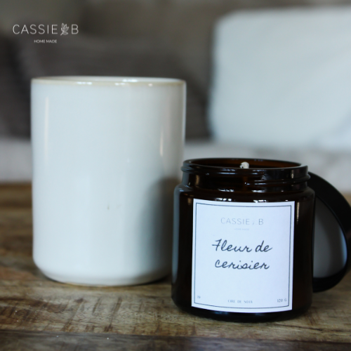 Bougies parfumées Fleur de cerisier