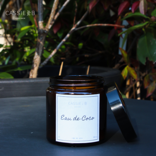 Bougies parfumées Eau de coco
