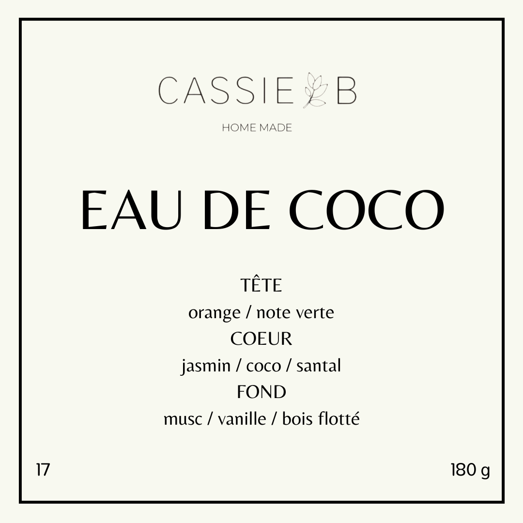 Eau de coco 180 g