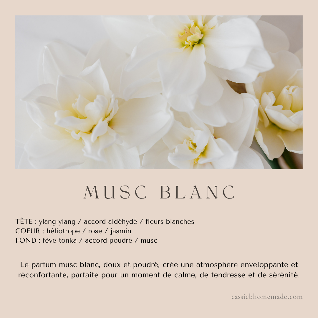 Musc blanc 180 g
