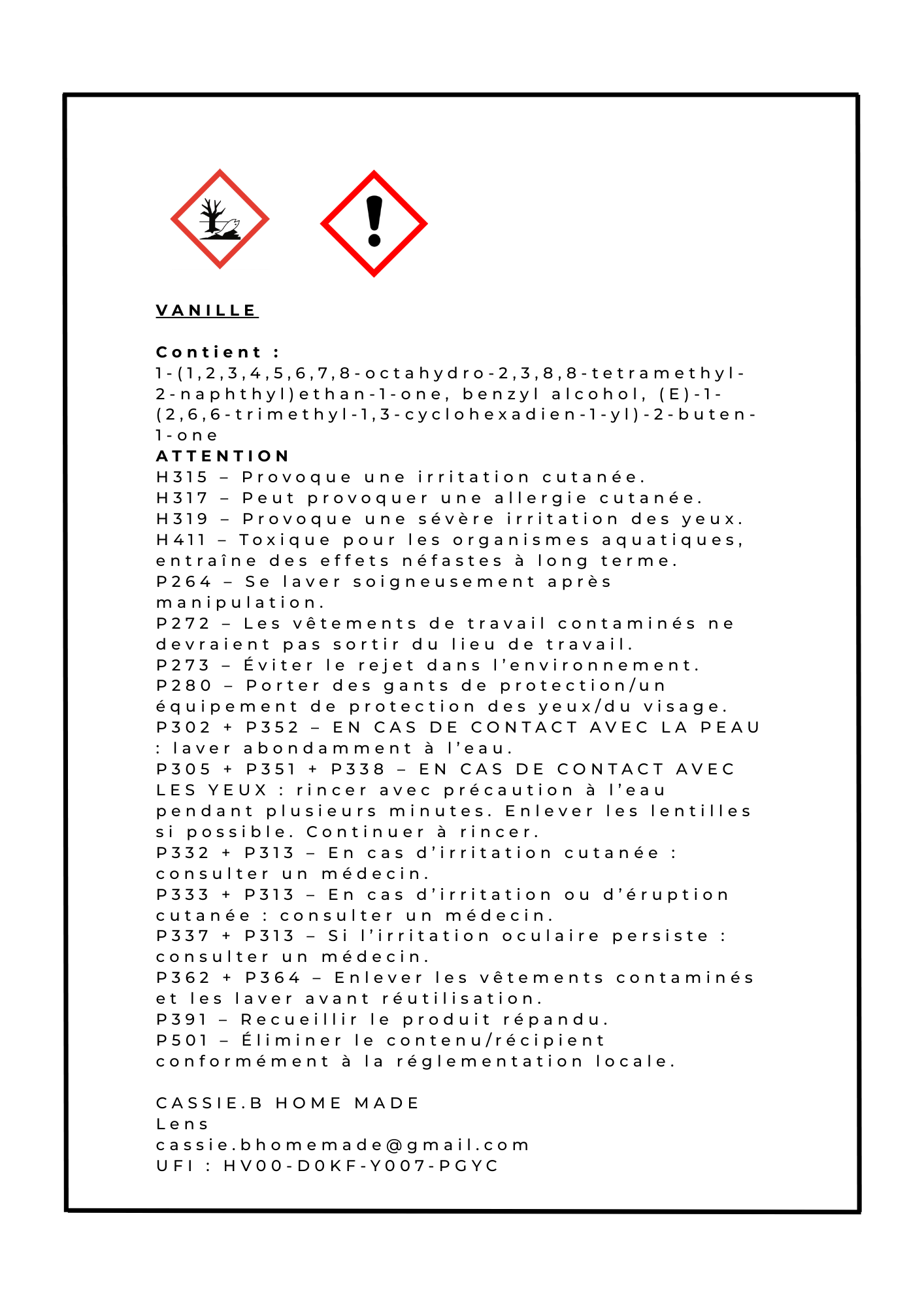 La tablette fondante VANILLE