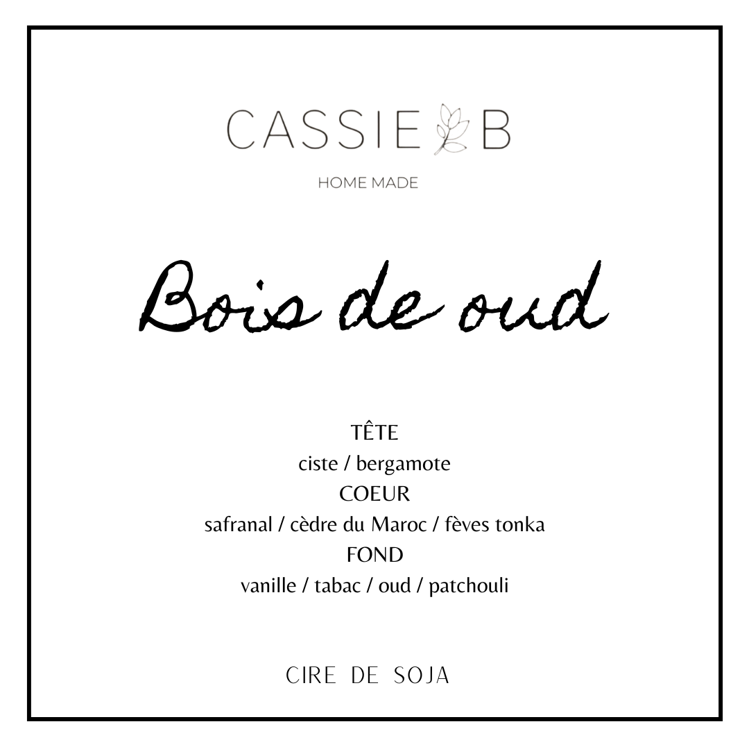 Bougies Parfumées Bois de oud