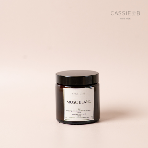 La bougie parfumée MUSC BLANC