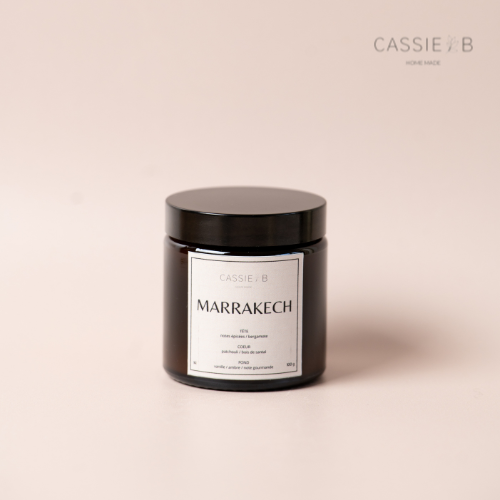 La bougie parfumée MARRAKECH