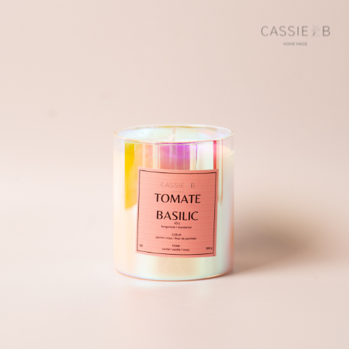La bougie parfumée TOMATE BASILIC 300G