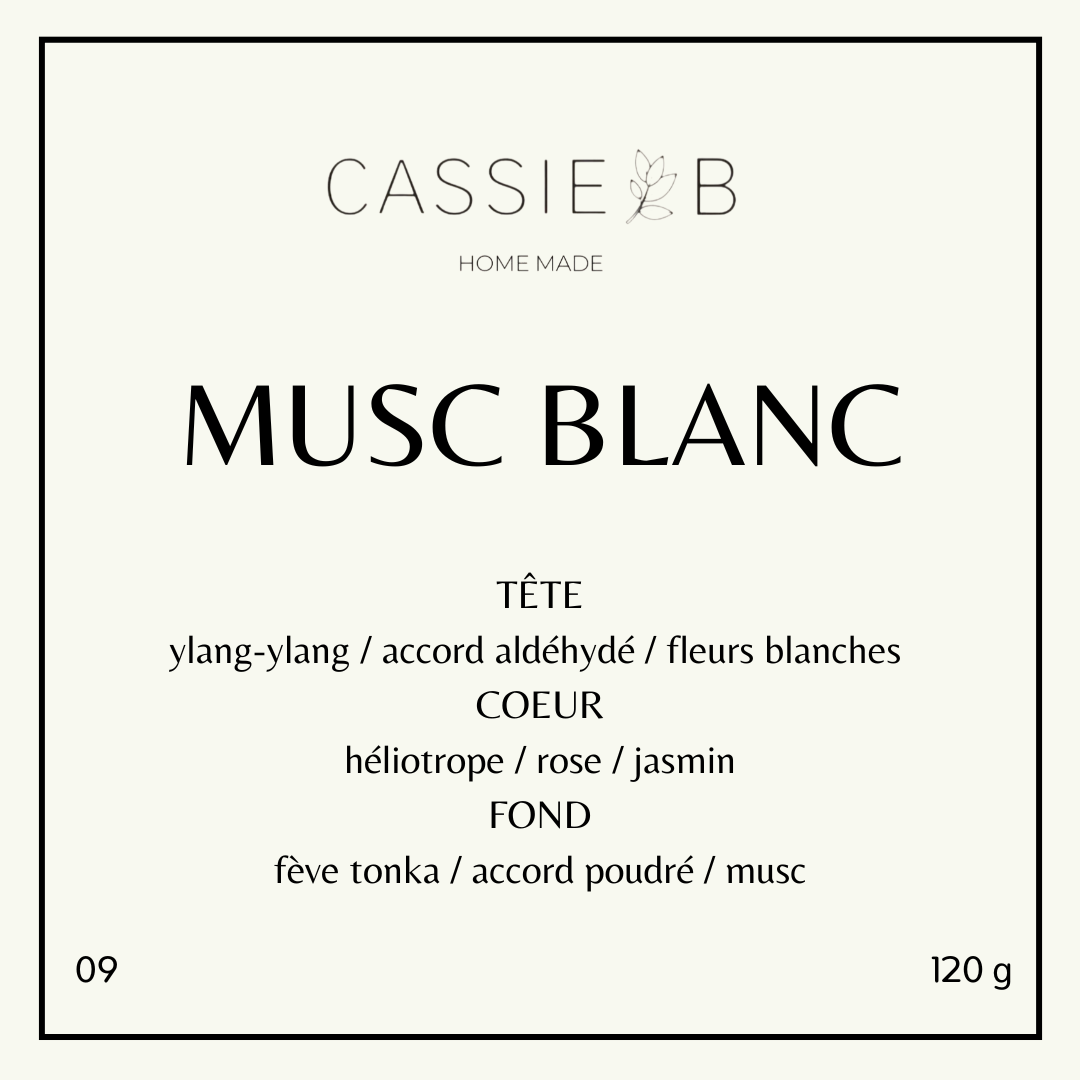 Musc blanc 120 g