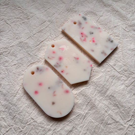 Suspensions parfumées Monoï rosé